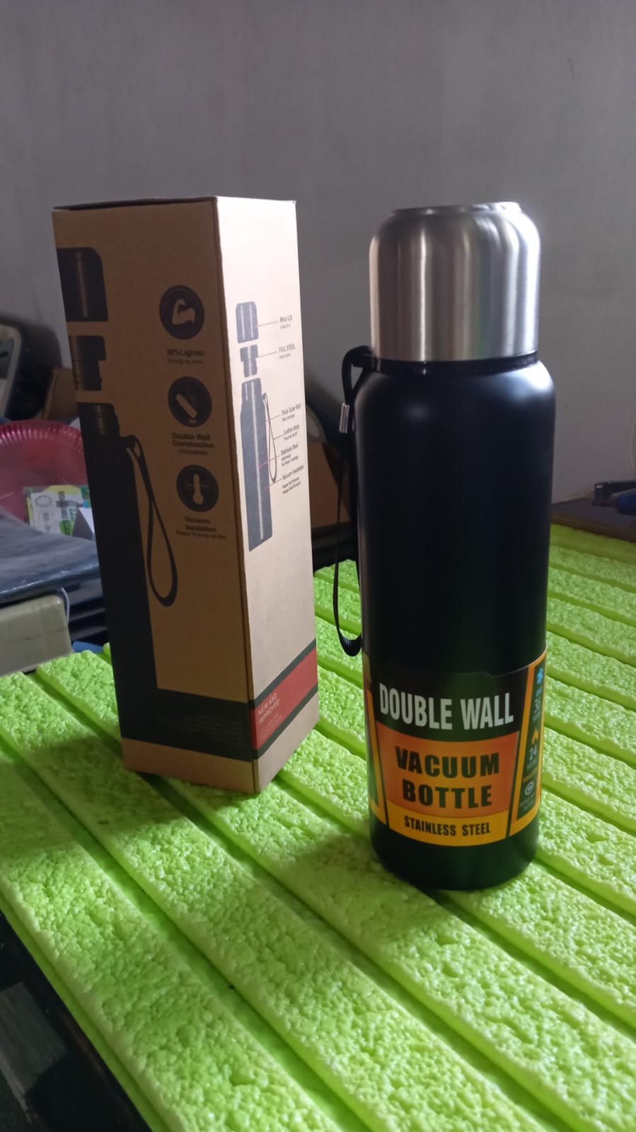 Stainless Steel Water Bottle, Fridge Water Bottle, Stainless Steel Water Bottle Leak Proof, Rust Proof, Cold & Hot Thermos steel Bottle| Leak Proof | Office Bottle | Gym | Home | Kitchen | Hiking | Trekking | Travel Bottle (800ML) Stainless Steel Water Bottle, Fridge Water Bottle, Stainless Steel Water Bottle Leak Proof, Rust Proof, Cold & Hot Thermos steel Bottle| Leak Proof | Office Bottle | Gym | Home | Kitchen | Hiking | Trekking | Travel Bottle (800ML)